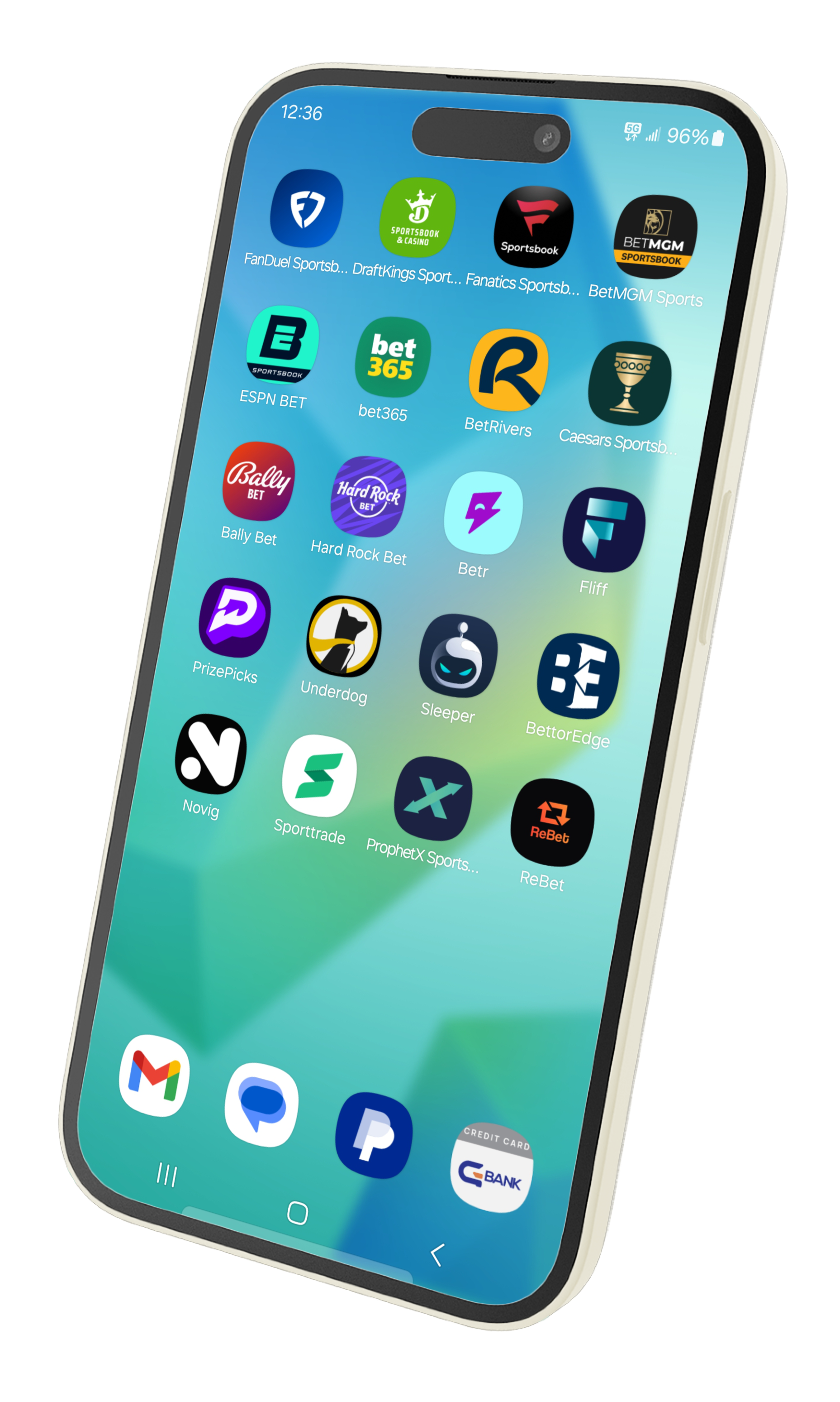 Ungambled mobile app showing profit tracking dashboard